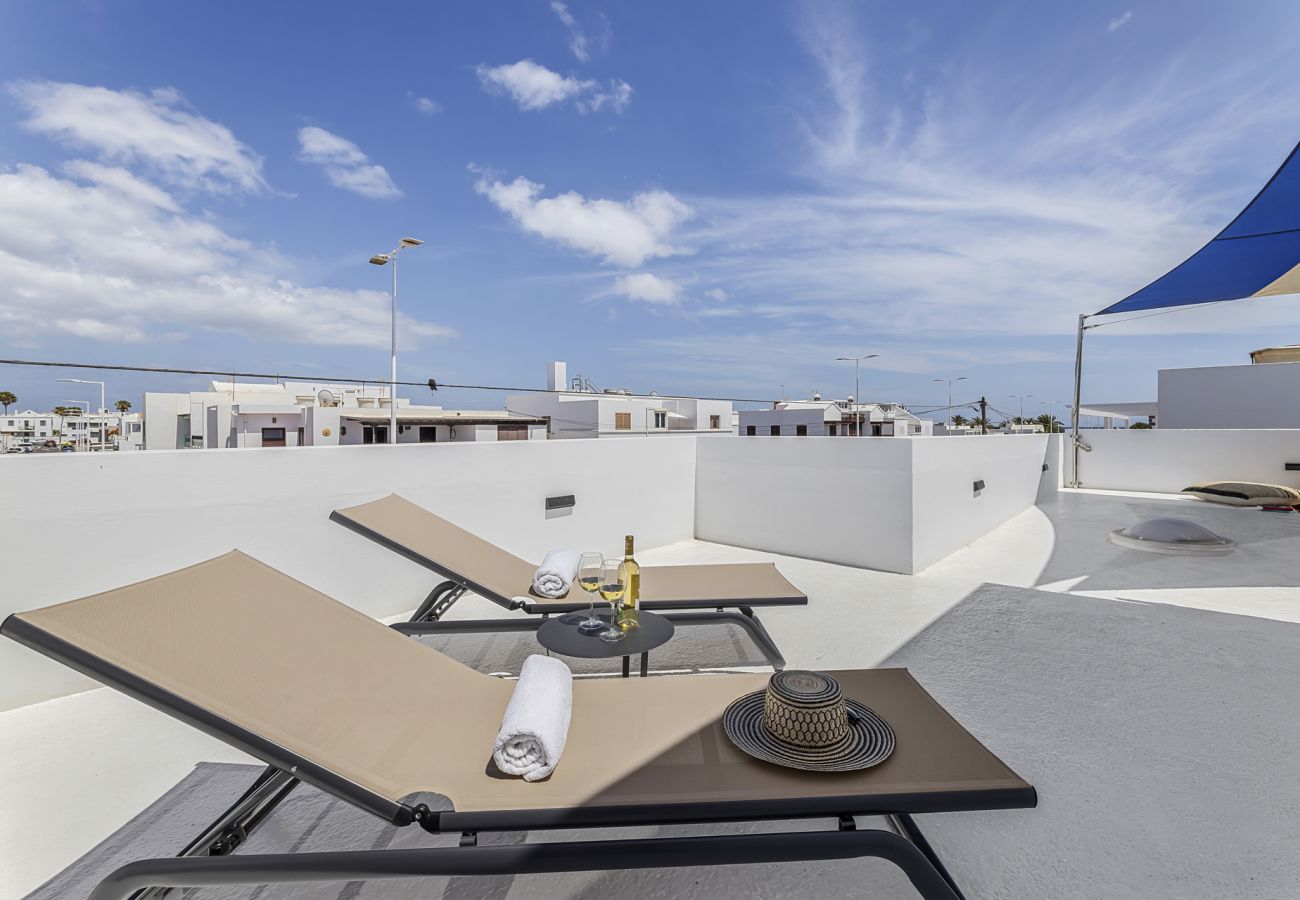 Apartamento en Playa Honda - La casa de las velas